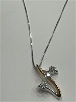 Collana Recarlo Donna in Oro bianco Diamante 0.15 Ct ZS273/BR - ZS273/BR